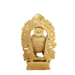 Brass Kali Mata Idol Four Arms 8" - Prabhavali Frame Divine Protection | Jaipurio